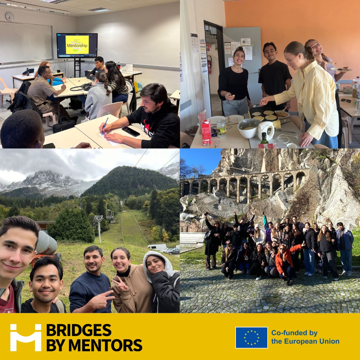 Bridges by Mentors at Université Savoie Mont Blanc: A Semester of Impact and Connection 